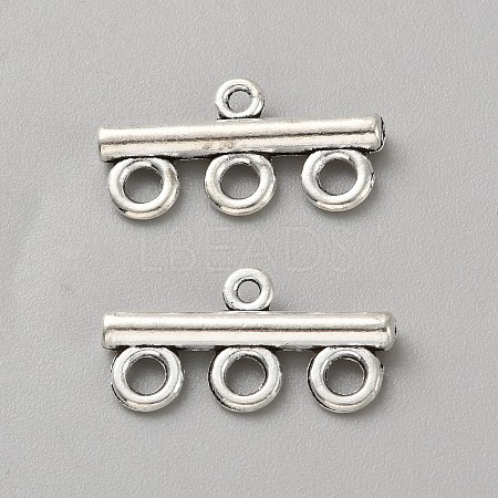 100Pcs Tibetan Style Alloy Chandelier Component Links FIND-WH0431-31C-1