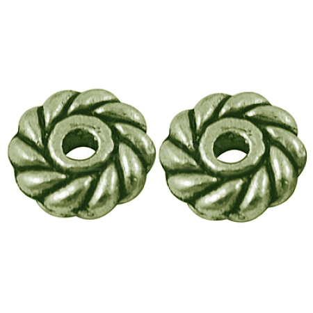 Tibetan Style Alloy Spacer Beads X-MLF10764Y-NF-1