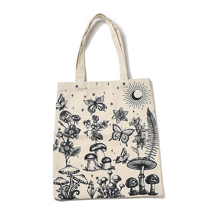Printed Canvas Women's Tote Bags ABAG-C009-02A-1