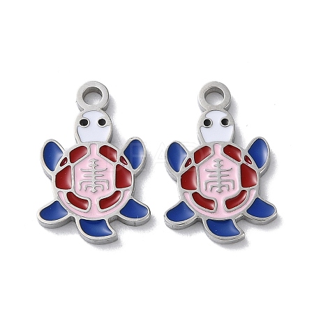 304 Stainless Steel Pendants LS-STAS-C083-07P-02-1