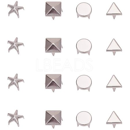 Brass Studs Rivets KK-PH0036-28-1