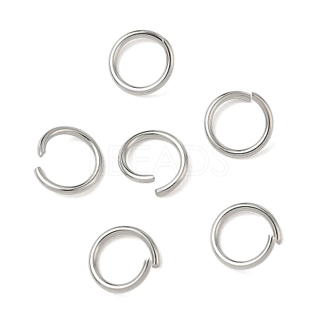 304 Stainless Steel Open Jump Rings LS-STAS-Z150-01E-P-1