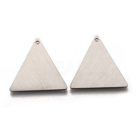 Tarnish Resistant 304 Stainless Steel Pendants STAS-O133-04F-P-1