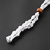 Braided Wax Rope Cord Macrame Pouch Necklace Making NJEW-J007-02-3