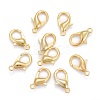 Zinc Alloy Lobster Claw Clasps E106-G-2