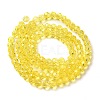 Transparent Glass Beads EGLA-A035-T6mm-D03-3