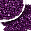 Opaque Baking Paint Glass Seed Beads SEED-T008-02U-1