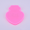 DIY Heart with Puzzle Autism Symbol Food Grade Silicone Molds X-DIY-WH0167-81-2