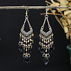 Alloy Enamel Chandelier Earrings FS-WG9EBC6-05-1