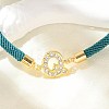 Adjustable Nylon Cord Bracelets X-BJEW-C096-01G-17-2