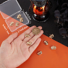 10Pcs Halloween Themed Brass Pendants KK-BBC0015-68B-3
