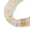 Natural White Agate Beads Strands G-F743-06I-4