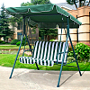 Oxford Cloth Outdoor Courtyard Swing Roof Cover  AJEW-WH20816-215-5