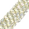 Electroplate Glass Beads Strands EGLA-P064-01B-FR01-1