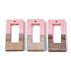 Resin & Walnut Wood Pendants RESI-S358-26D-1