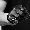 Fashion Skull 316L Surgical Stainless Steel Wide Band Rings RJEW-BB01142-10-6