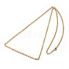 304 Stainless Steel Cable Chains Necklaces NJEW-O058-13G-2