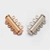 Alloy Magnetic Slide Lock Clasps PALLOY-P103-03-1