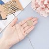 Brass Dapped Chains CHC-FH0001-01G-3