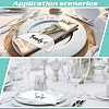 24Pcs Acrylic Wedding Place Card AJEW-FG0002-07-7