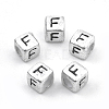 Plated Acrylic Beads PB43C9308-F-1