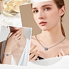 Rhodium Plated Sterling Silver European Beads FIND-BBC0001-16-6