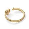 Adjustable Brass Cuff Finger Rings X-RJEW-G096-25G-3