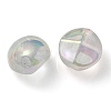 UV Plating Luminous Transparent Acrylic Beads OACR-P010-05B-2