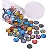 Flatback Glass Cabochons for DIY Projects GGLA-PH0004-27D-1