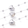 Christmas Tree Heart & Ball Beaded Garland CHAC-H100-03-3