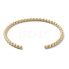 Ion Plating(IP) 304 Stainless Steel Cuff Bangles for Women BJEW-Z078-08G-3