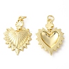 Eco-Friendly Rack Plating Brass Pendants X-KK-R143-17G-2