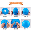 Paper Ball Lantern AJEW-PH0016-40-4