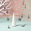 DIY Drop Earring Making Finding Kits DIY-SZ0008-28-5