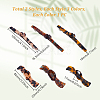 6Pcs 6 Styles Acetic Acid and Iron Snap Hair Clips PHAR-GA0001-02-2