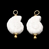 Handmade Porcelain Pendants PR-CBA0027-01G-01-1