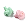 Baking Paint Opaque Acrylic Beads SACR-P035-01-3
