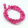 Dyed Synthetic Turquoise Bead Strands G-M145-13-A-2