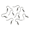 Brass Earring Hooks KK-S075-B-1