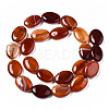 Natural Red Agate Beads Strands G-S364-098-2