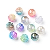 204Pcs 12 Style ABS Plastic Imitation Pearl Beads OACR-YW0001-39-2
