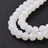 Electroplate Glass Beads Strands EGLA-A034-J3mm-L08-4