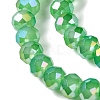 Baking Electroplate Glass Beads Strands DGLA-A039-J10mm-B03-3