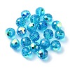 AB Color Plated Glass Beads EGLA-P059-02B-AB25-1