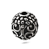 Engraved 304 Stainless Steel Beads STAS-H263-17AS-07-1