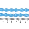 Electroplate Imitation Jade Glass Beads Strands EGLA-N013-J4mm-D05-4