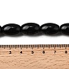 Natural Black Onyx Beads Strands G-F801-F02-04-5