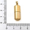 304 Stainless Steel Openable Urn Ashes Pendants STAS-M084-05A-2