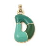 Alloy Enamel Pendants ENAM-S023-01G-D-2