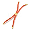 Nylon Cords Bracelet Makings Fit for Connector Charms AJEW-P116-01G-05-1